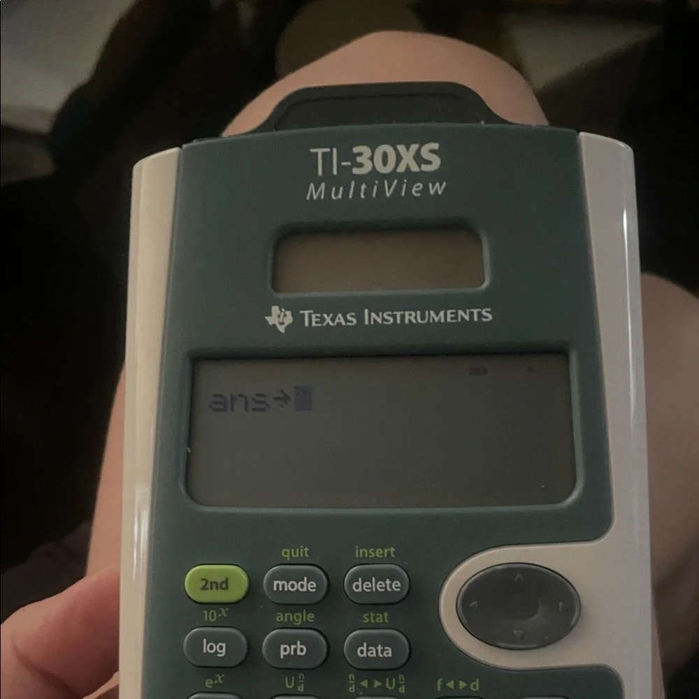 Texas Instruments TI-30XS Multiview in blue and White - Picture 4 of 4